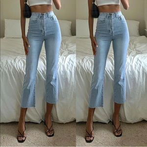 Princess Polly cropped jeans